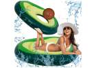 Inflatable swimming mattress with avocado ball with seed 150cm XL 1