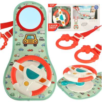 Interactive steering wheel for car with sound