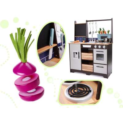 MDF wooden kitchen with accessories LOFT XXL 96cm