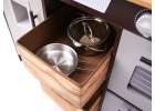 MDF wooden kitchen with accessories LOFT XXL 96cm 14