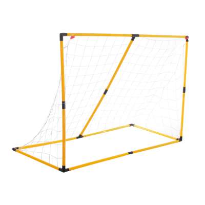 Soccer goal training mat with accessories
