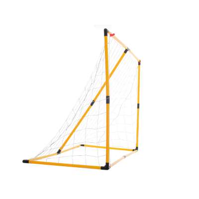 Soccer goal training mat with accessories