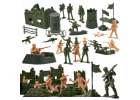 Soldiers military base figures set 114el. 1