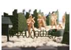 Soldiers military base figures set 114el. 10