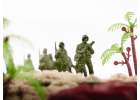 Soldiers military base figures set 307el. 6