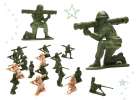Soldiers military base figures set 307el. 9