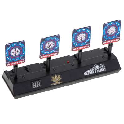Tarcza elektroniczna do strzelania cyfrowe 4 cele 
