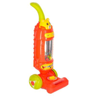 Vacuum cleaner for children interactive with sound raspberry 46cm