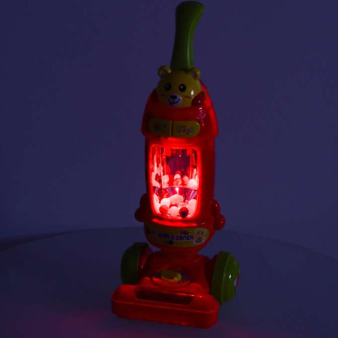 Vacuum cleaner for children interactive with sound raspberry 46cm