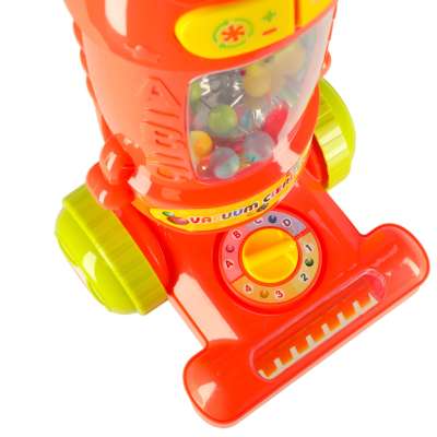 Vacuum cleaner for children interactive with sound raspberry 46cm