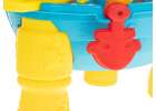 Water table sandbox pirate ship + accessories 25el. 6