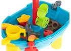 Water table sandbox pirate ship + accessories 25el. 7