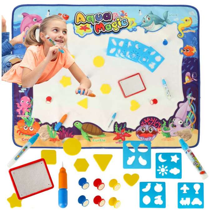 XXL 100x80cm water painting drawing mat