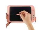 Children's graphics drawing tablet fountain pen whiteboard LCD screen 8.5' rabbit pink 5