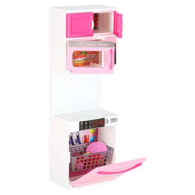 Doll furniture kitchen 4 segments LED sounds
