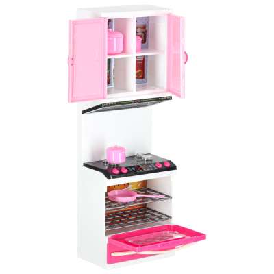 Doll furniture kitchen 4 segments LED sounds