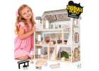 Domek dla lalek drewniany LULILO FLORO boho LED 78cm 1