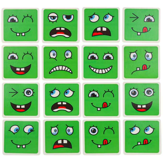 Face-changing creative challenge blocks