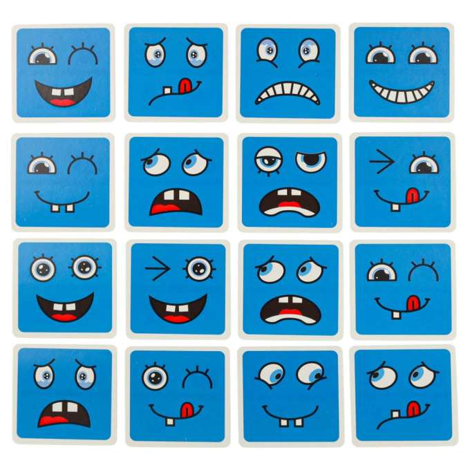 Face-changing creative challenge blocks