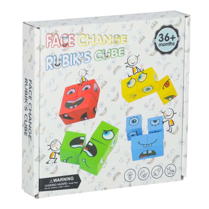 Face-changing creative challenge blocks
