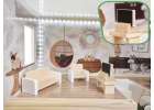 LULILO Domek dla lalek drewniany apartament Ikonka boho  13