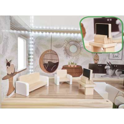LULILO dollhouse wooden apartment Icon boho