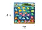 Montessori wooden fish fishing magnet game 6