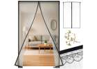 Moskitiera siatka magnetyczna na drzwi 110x220cm CZARNA 1