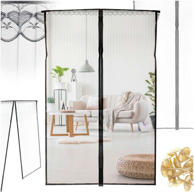 Mosquito net magnetic door net 110x220cm