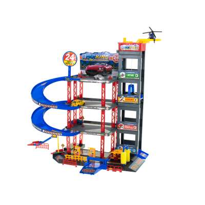 Parking storied garage gas station car wash