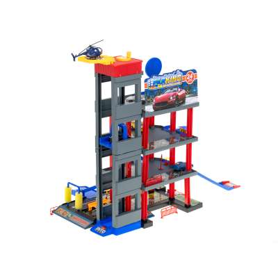 Parking storied garage gas station car wash