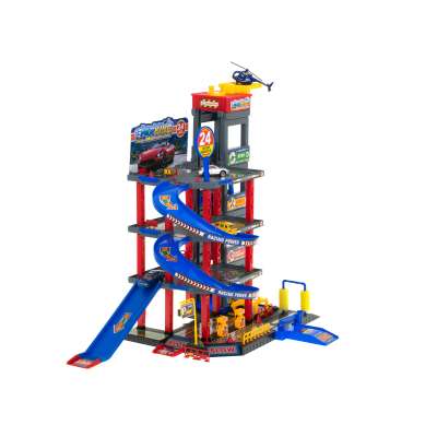 Parking storied garage gas station car wash