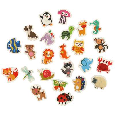 Children's Puzzle Animals in a Can 48-piece puzzle 24 images