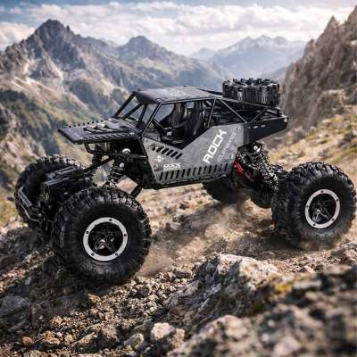 RC Rock Crawler 4x4 car LHC012 auto 2-in-1 black