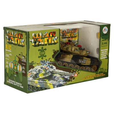 RC War Tank 9993 2.4 GHz desert tank