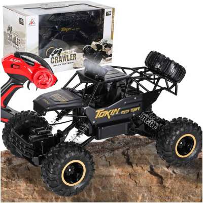 RC car Rock Crawler 1:12 4WD METAL black