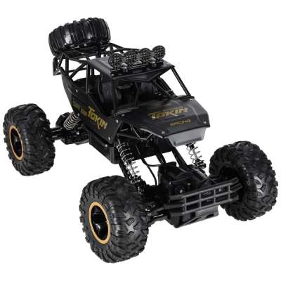 RC car Rock Crawler 1:12 4WD METAL black