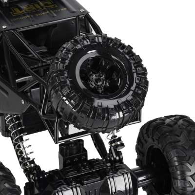 RC car Rock Crawler 1:12 4WD METAL black