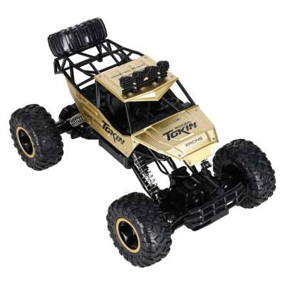 RC car Rock Crawler 1:12 4WD METAL gold