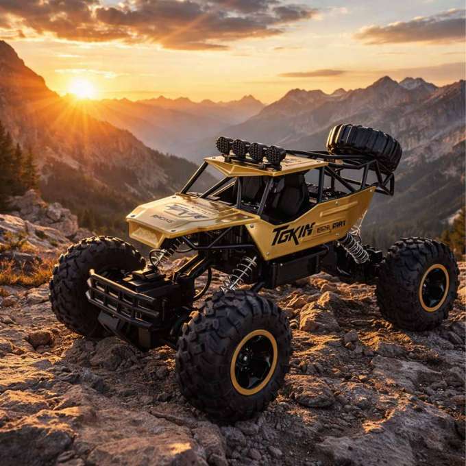 crawler boys CBZ 01 village door オリカラ RC car Rock Crawler 1:12 4WD METAL gold - Ikonka - Hurtownia
