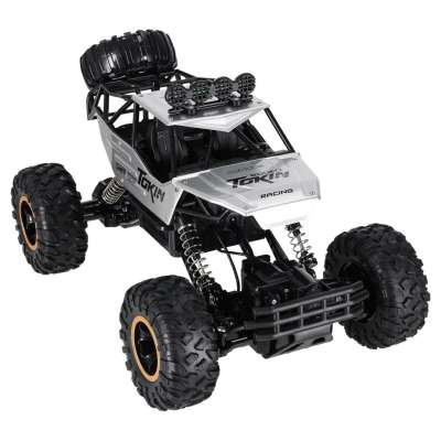 RC car Rock Crawler 1:12 4WD METAL silver