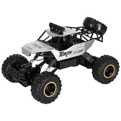RC car Rock Crawler 1:12 4WD METAL silver