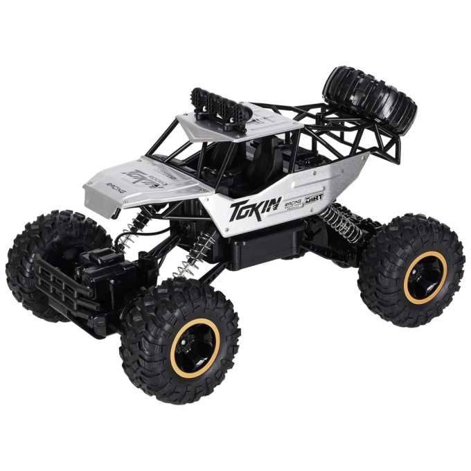 RC car Rock Crawler 1:12 4WD METAL silver