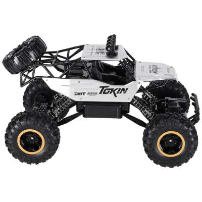 RC car Rock Crawler 1:12 4WD METAL silver