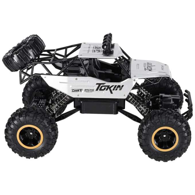 RC car Rock Crawler 1:12 4WD METAL silver