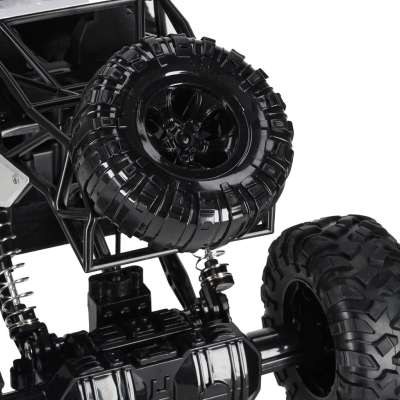 RC car Rock Crawler 1:12 4WD METAL silver