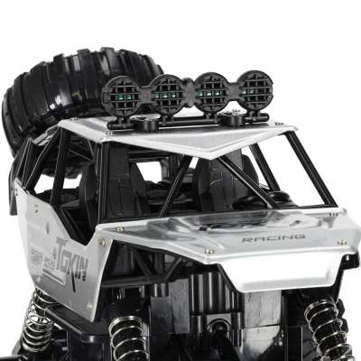 RC car Rock Crawler 1:12 4WD METAL silver