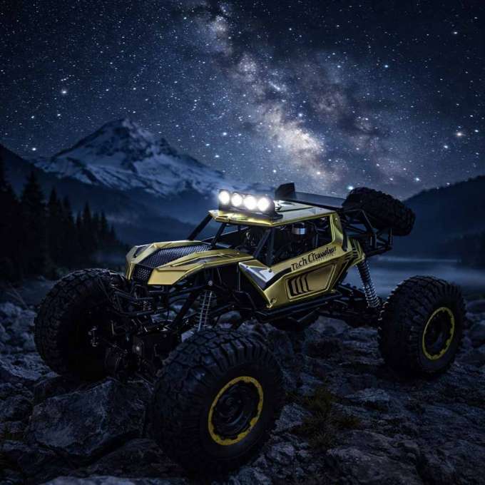 RC car Rock Crawler 2.4GHz 1:8 51cm gold