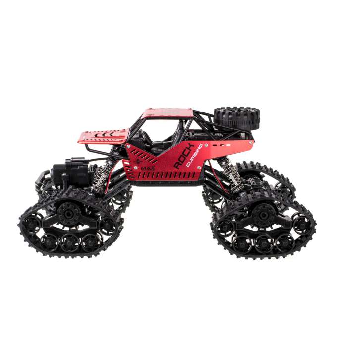 Samochód RC zdalnie sterowany Rock Crawler 4x4 LHC012 auto 2w1 czerwony