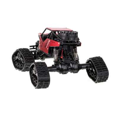 Samochód RC zdalnie sterowany Rock Crawler 4x4 LHC012 auto 2w1 czerwony